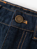 Women's Dark Blue 100% Cotton Jeans Pants
