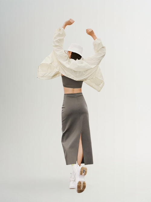 Load image 1 in gallery view. Beige jacket