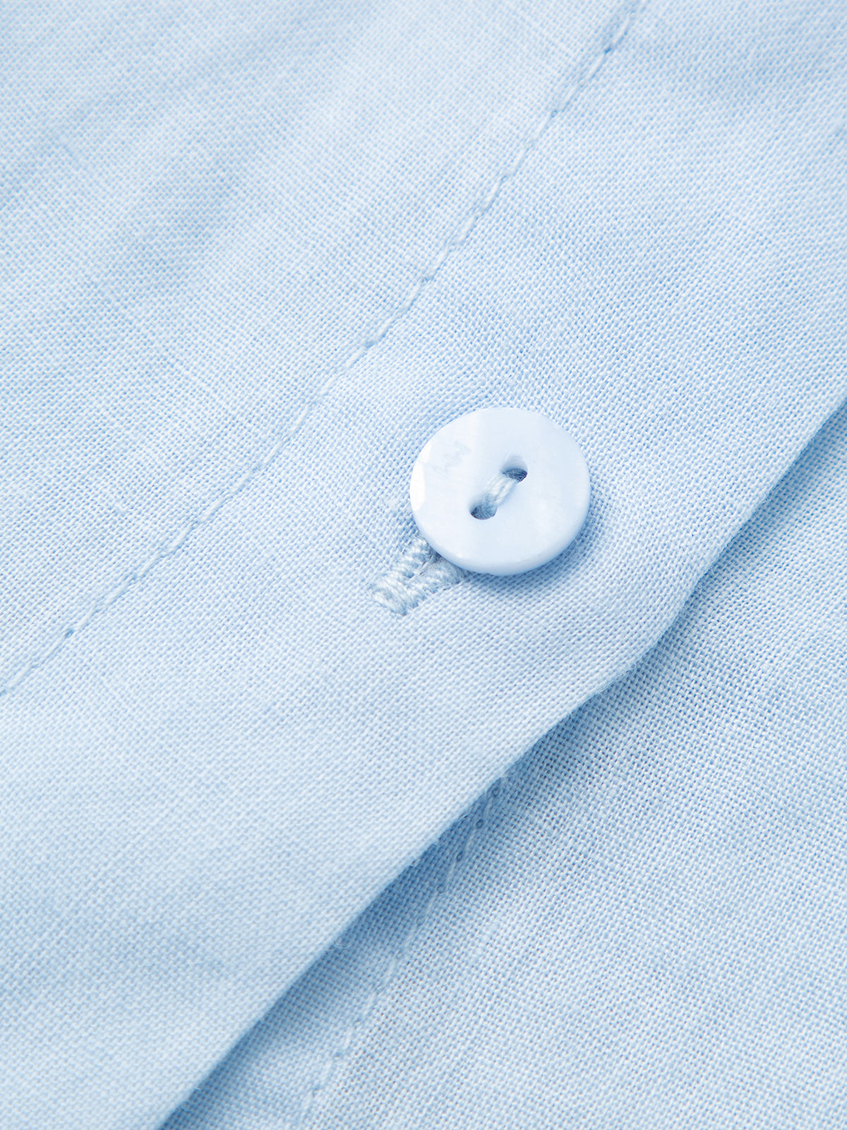 Chemise bleu clair - Ramie