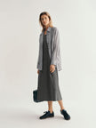 Chemise grise fluide