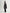 Women's Gray Warm Goose Puffer Long Hooded Jacket with Belt