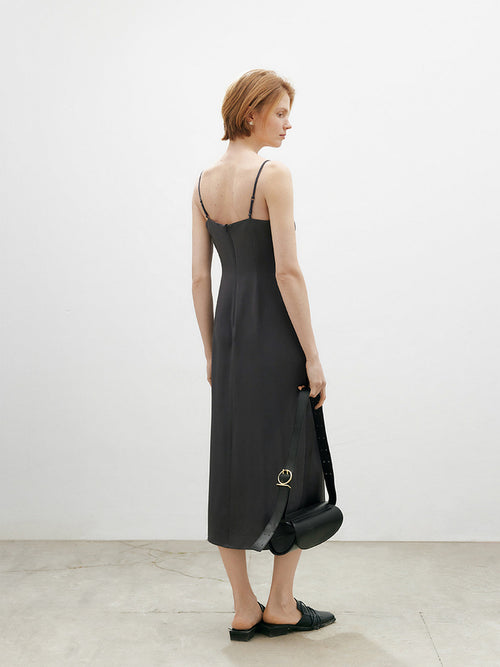 Load image 1 in gallery view. Draped dress