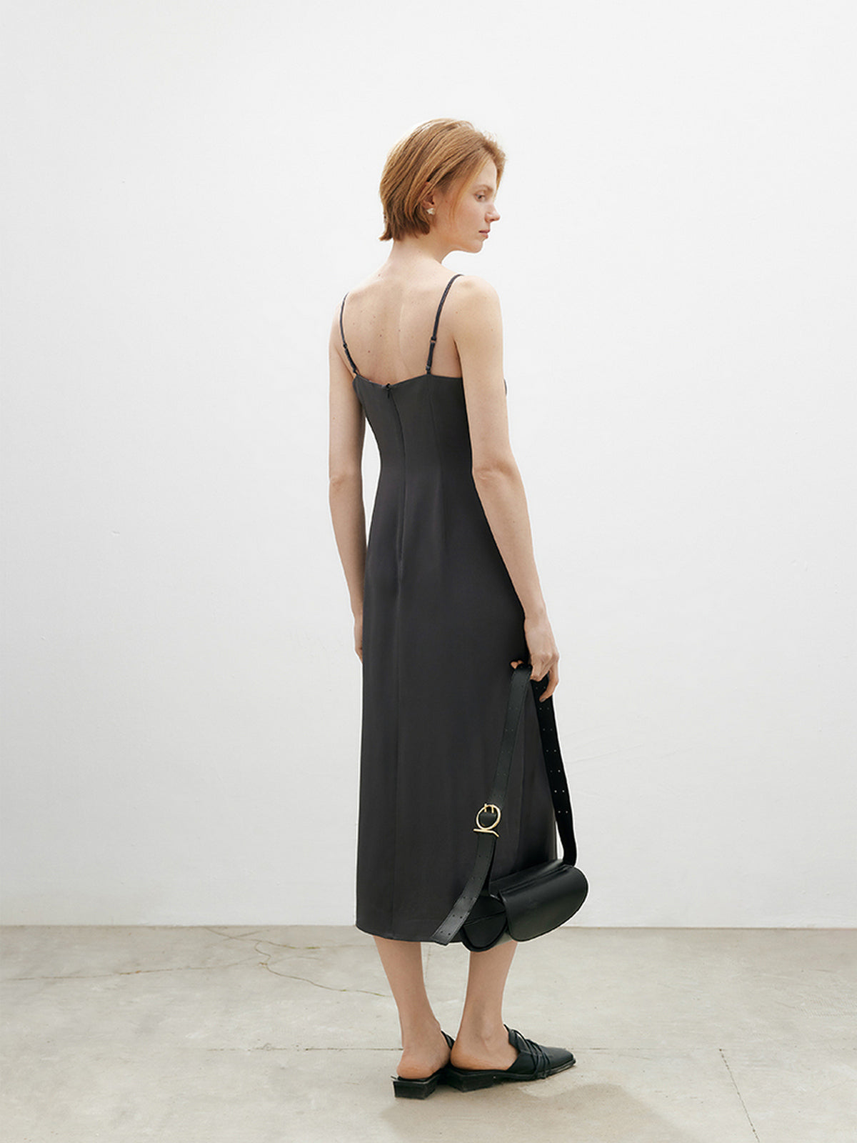 Draped dress