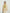 Women's Beige Notch Lapel Single Breasted Quarter Sleeve Blazer