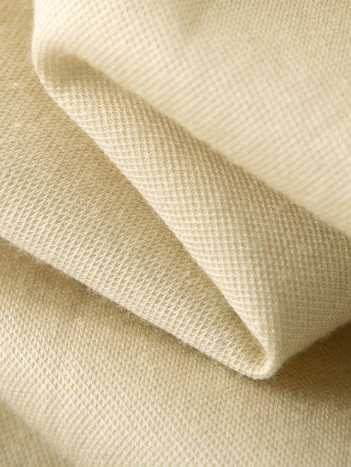 Charger l'image 1 dans la galerie. Women's Beige Notch Lapel Single Breasted Quarter Sleeve Blazer