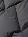 Women's Dark Gray Heavy Goose Puffer Hooded Jacket