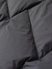 Women's Dark Gray Heavy Goose Puffer Hooded Jacket