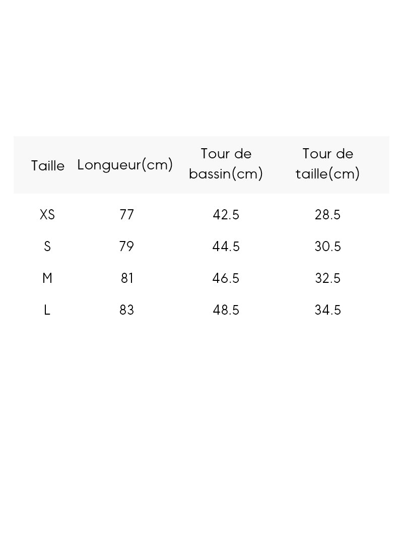 Jupe en laine marron