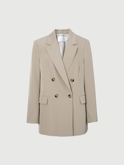 Charger l'image 1 dans la galerie. Blazer beige-gris