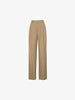 Women's Winter Brown Wide Leg Stable Trousers