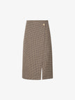 Women's Winter A-Line Tweed Short Skirt