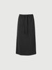 Gray knitted skirt