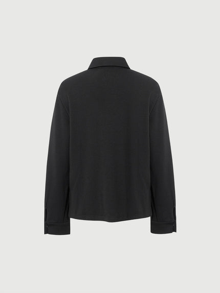 Black cotton shirt