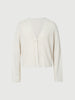 Linen V Neck Summer Short Knit Cardigan
