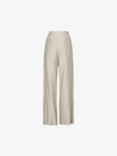 Women's Light Khaki Loose Fit Trousers