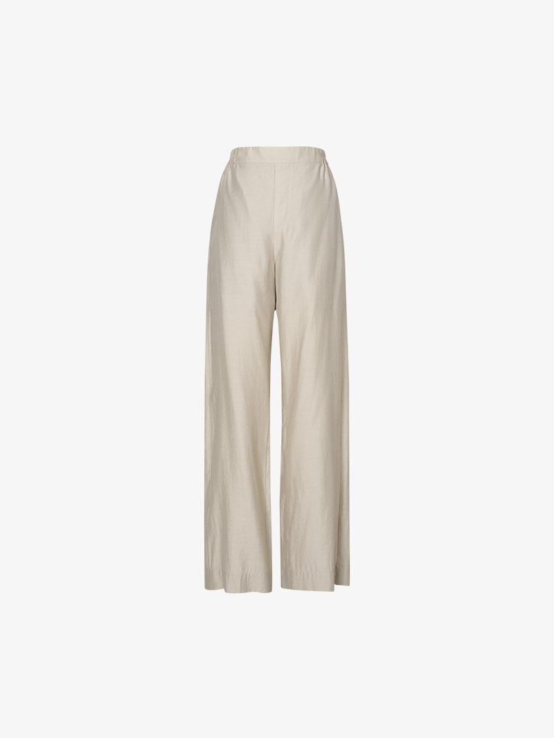 Women's Light Khaki Loose Fit Trousers