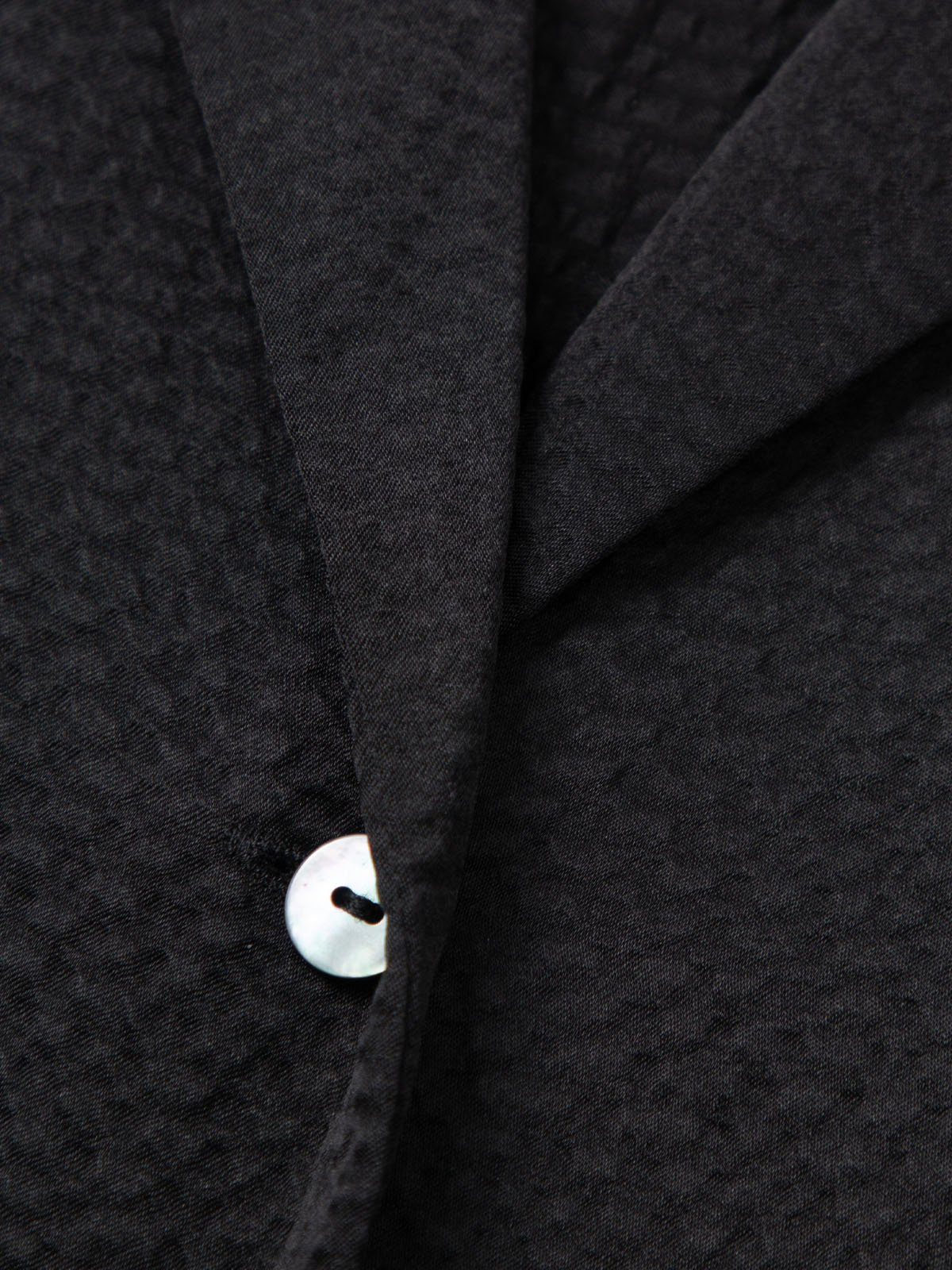 Collared V Neck Pure Silk Dress