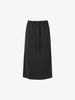 Women's Winter Dark Gray Straight Fit Knit Skirt