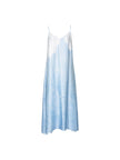 Sky blue satin dress - Capsule Collection