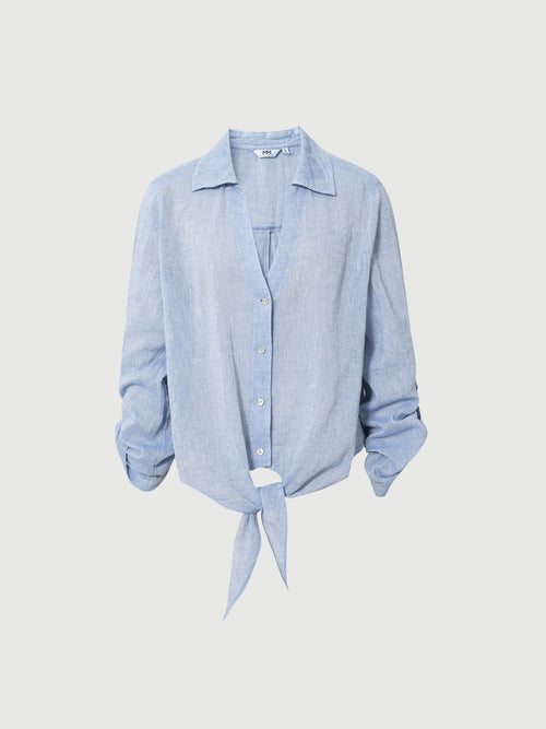 Charger l'image 1 dans la galerie. Cotton V Collar Shirt