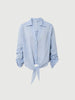 Cotton V Collar Shirt