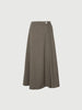 Jupe A-line marron