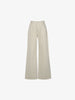 Pantalon droit beige 100 % coton