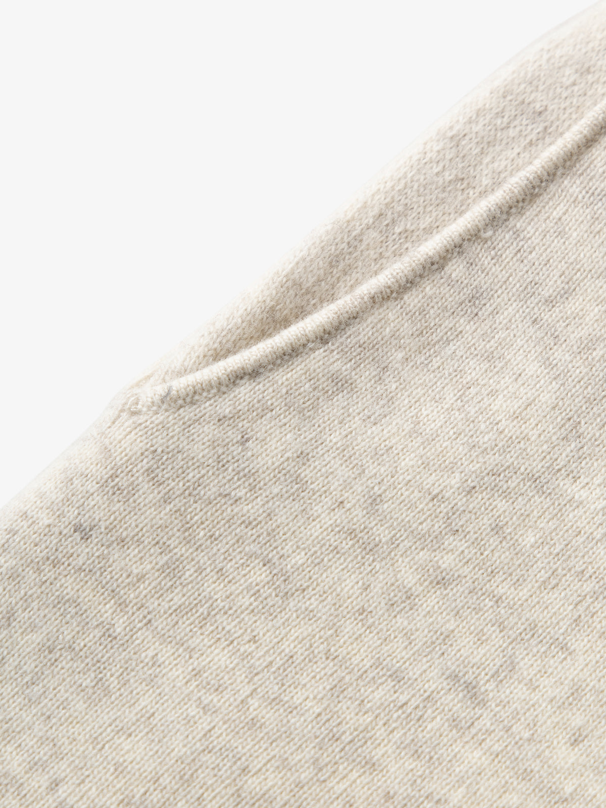 Knitted wool pants - Oatmeal color