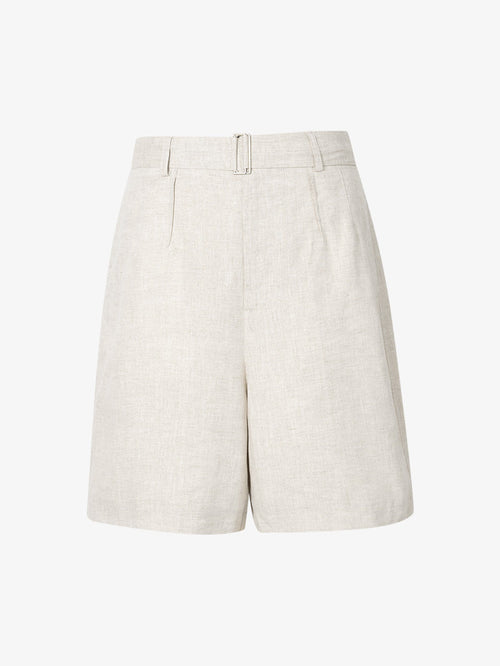 Load image 1 in gallery view. Linen shorts
