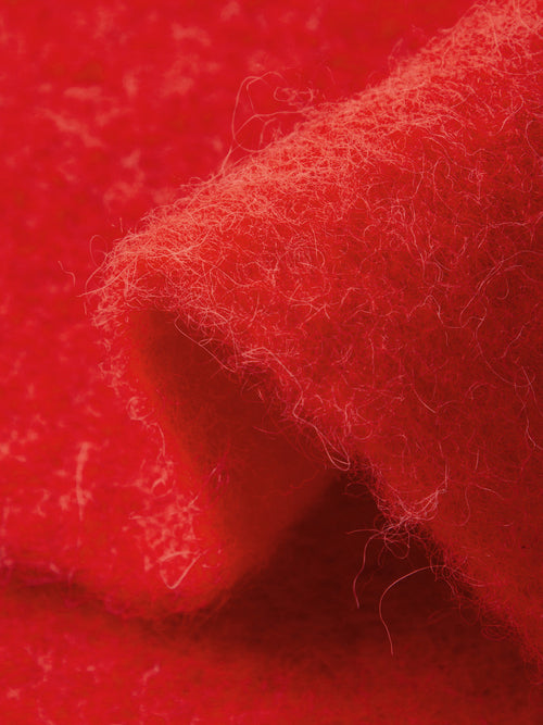 Carica immagine 1 in visualizzazione galleria. Women's Christmas Red Alpaca Wool Scarf