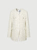 Long tweed jacket