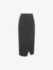 Women's Winter Dark Gray Cashmerex Straight Fit Skirt