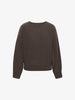 Pull en laine marron 100% laine