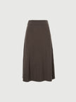 Long flared skirt