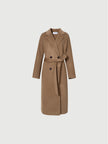 Camel wool coat