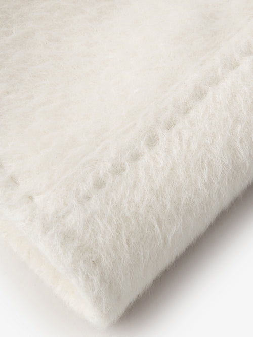 Load image 1 in gallery view. Women's Ivory Notch Lapel Double Breasted Tie Belt Coat