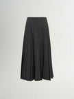 Pleated Midi Skirt