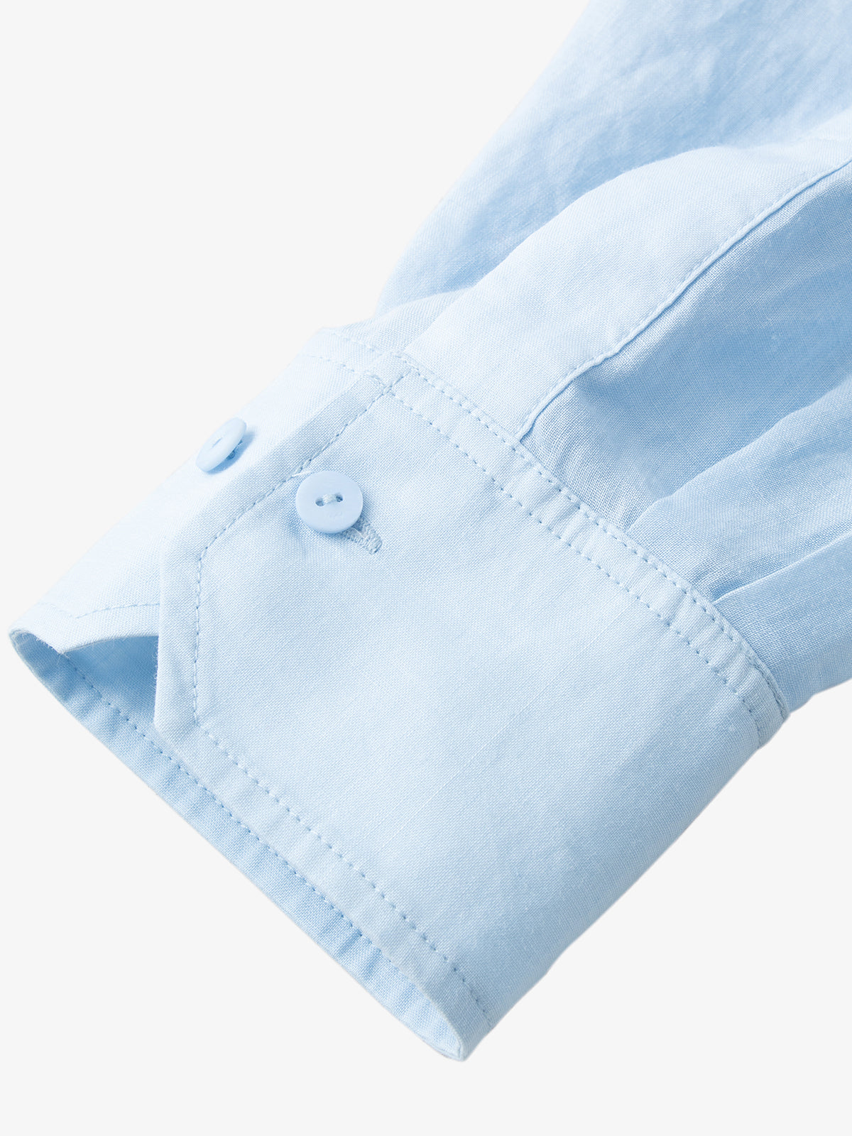 Chemise bleu clair - Ramie