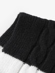 Women's Black High Neck 100% Wool Sweater