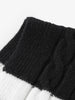 Women's Black High Neck 100% Wool Sweater