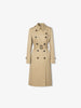 Women's Lapel Double Breasted Trech Coat 5998160371Q