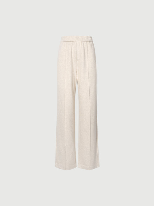 Load image 1 in gallery view. Beige wide pants
