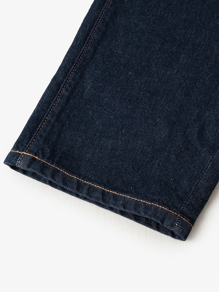 Women's Dark Blue  100% Cotton Jeans Pants