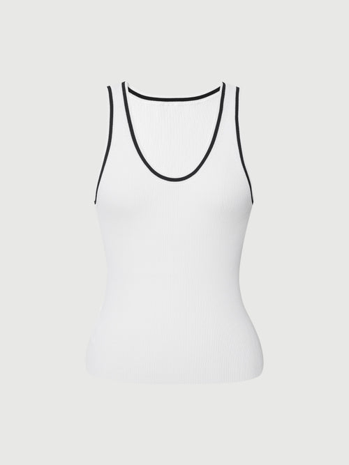 Load image 1 in gallery view. Contrast Trim Cami