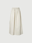 Beige cotton skirt