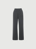 Women's Dark Gray Loose Fit Winter Knitted Pants 5DA153411Q