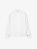 Women's White Classic Collar Long Sleeves 100% Cotton Shirt