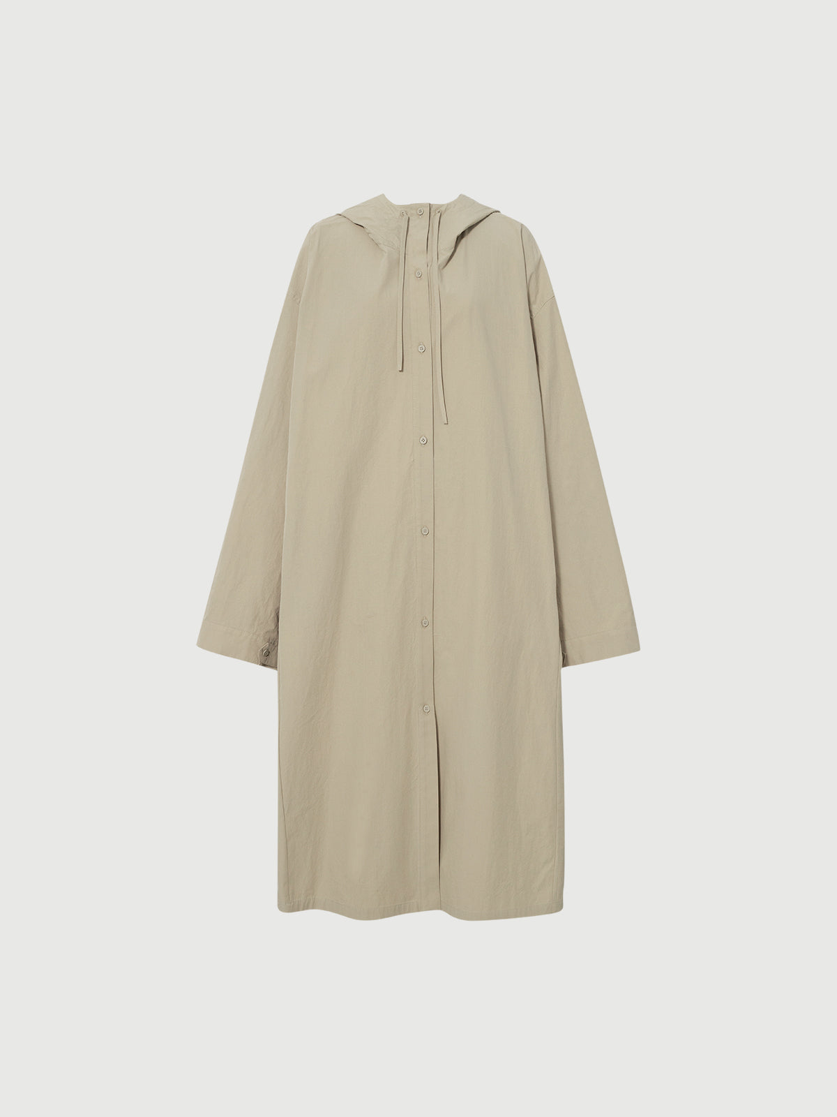 Cotton Hooded Rain Coat