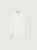 White quilted jacket