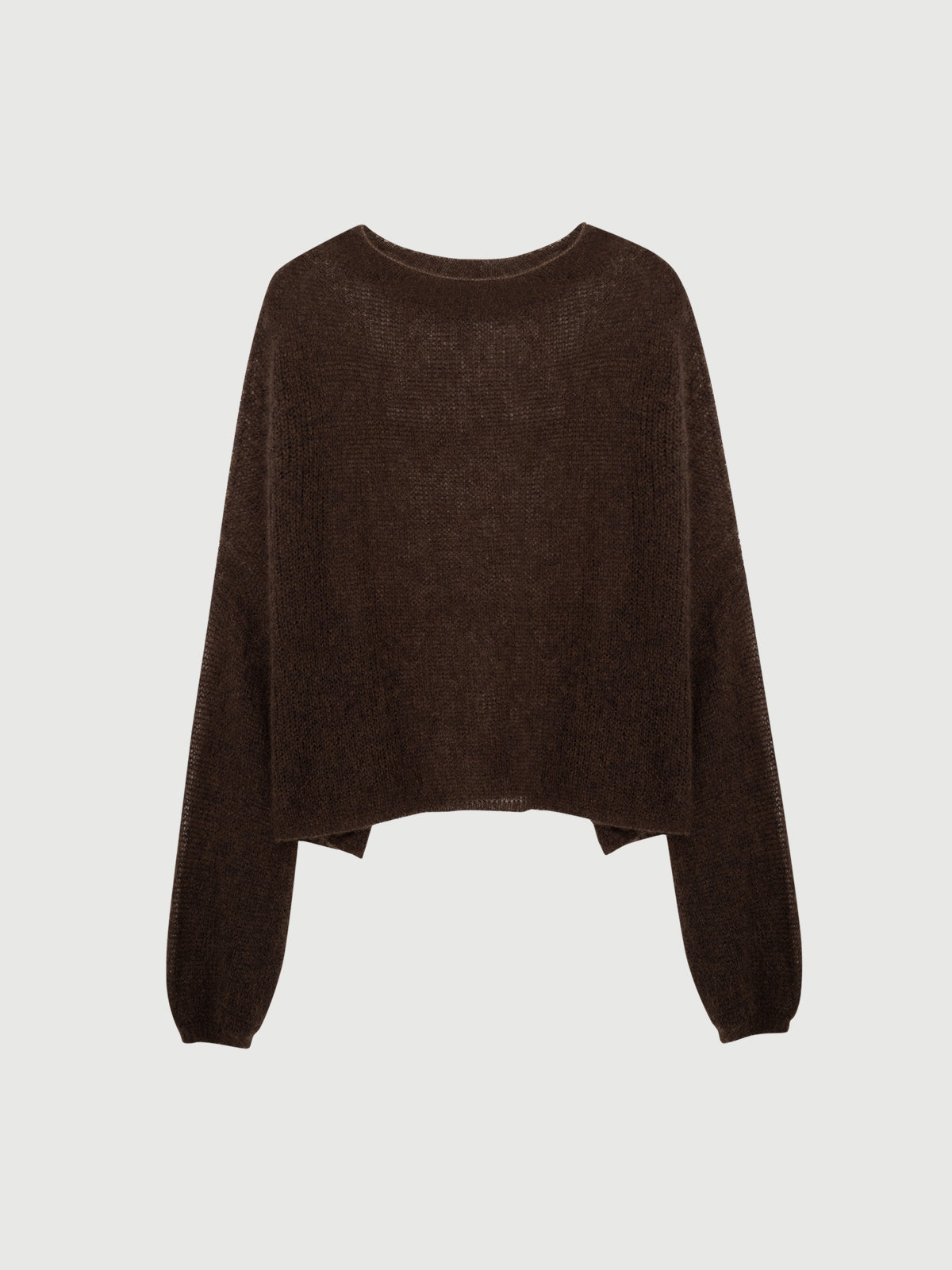 Cashmere-Silk Relaxed Pullover Sweater